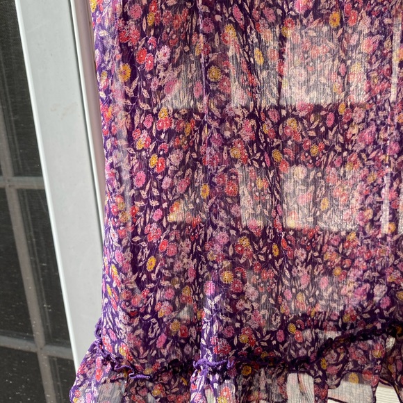 Express floral tank top size small - Picture 3 of 8